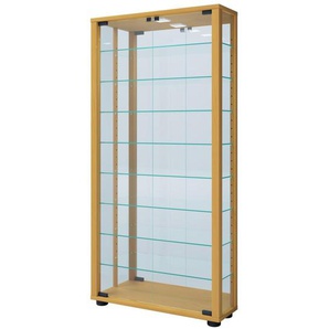 Hängevitrine  Vitrosa ¦ holzfarben ¦ Maße (cm): B: 59 H: 114,3 T: 18.0