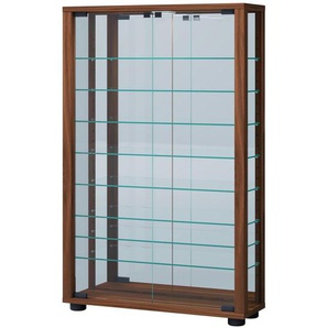 Hängevitrine  Vitrosa ¦ holzfarben ¦ Maße (cm): B: 59 H: 91,3 T: 18.0