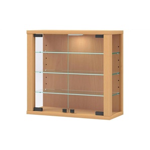 Hängevitrine - holzfarben - Materialmix - 42,6 cm - 39,9 cm | Möbel Kraft