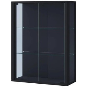 Hängevitrine | schwarz | 60 cm | 80 cm |
