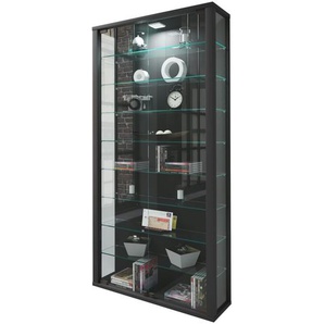 Hängevitrine  Vitrosa ¦ schwarz ¦ Maße (cm): B: 59 H: 114,3