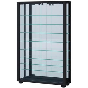 Hängevitrine  Vitrosa ¦ schwarz ¦ Maße (cm): B: 59 H: 91,3