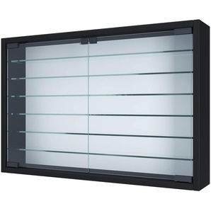Hängevitrine  Mandosa ¦ schwarz ¦ Maße (cm): B: 60 H: 40