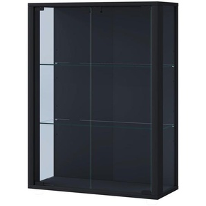 Hängevitrine ¦ schwarz ¦ Maße (cm): B: 60 H: 80