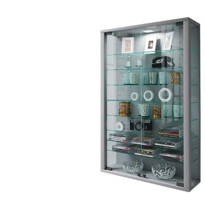 Hängevitrine | silber | 59 cm | 91,3 cm | cm 18,0 |