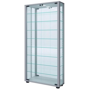 Hängevitrine  Vitrosa ¦ silber ¦ Maße (cm): B: 59 H: 114,3