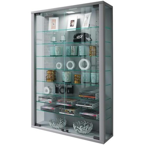 Hängevitrine  Udina ¦ silber ¦ Maße (cm): B: 59 H: 91,3