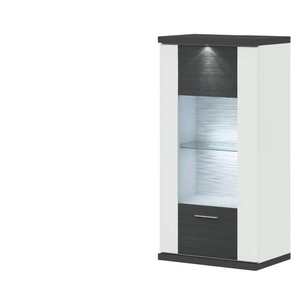 Hängevitrine Toulon | grau | 66 cm | 131 cm | cm 42,0 |