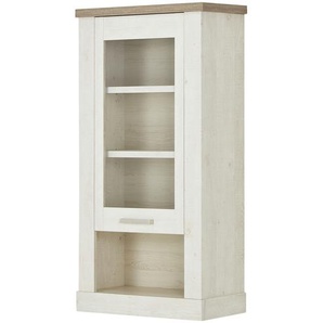 Hängevitrine  Viareggio ¦ weiß ¦ Maße (cm): B: 71,2 H: 136,5 T: 34.4