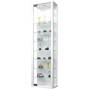 Hängevitrine  Stano ¦ weiß ¦ Maße (cm): B: 33 H: 113