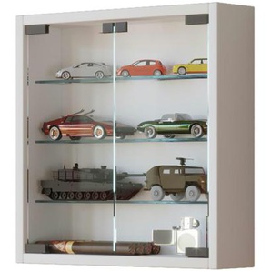 Hängevitrine  Mandosa ¦ weiß ¦ Maße (cm): B: 40 H: 40