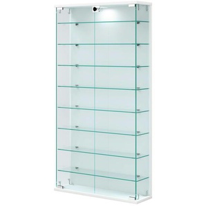 Hängevitrine  Relas ¦ weiß ¦ Maße (cm): B: 59 H: 114