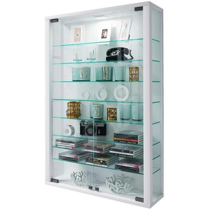 Hängevitrine  Vitrosa ¦ weiß ¦ Maße (cm): B: 59 H: 91,3