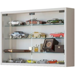 Hängevitrine  Mandosa ¦ weiß ¦ Maße (cm): B: 60 H: 40