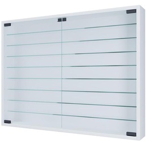 Hängevitrine  Mandosa ¦ weiß ¦ Maße (cm): B: 80 H: 60