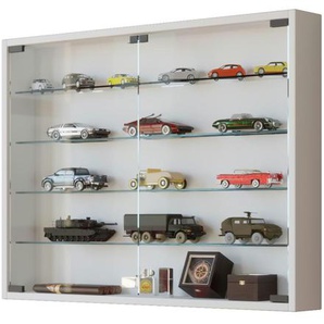 Hängevitrine  Mandosa ¦ weiß ¦ Maße (cm): B: 80 H: 60