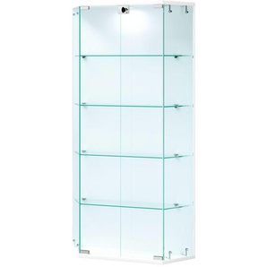 Hängevitrine  Benila ¦ weiß ¦ Maße (cm): B: 83 H: 114