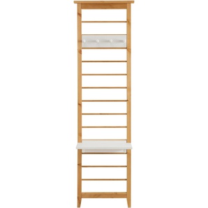 Hakenleiste WOHN[GLÜCK]LICH BY INFANTIL SOLVITA Hakenleisten Gr. B/H/T: 43,6 cm x 10,1 cm x 8 cm, weiß Haken Garderobenhalter für Garderobe, Kiefer massiv, Breite 44 cm, Landhaus