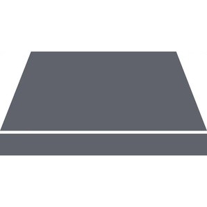 Halbkassettenmarkise SPETTMANN SKY FIX Markisen Gr. 500 cm, 300 cm, grau (anthrazit) Kassettenmarkisen 500 cm Breite, 300 Ausfall, Volant gewellt