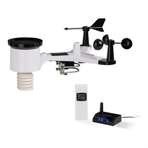 Halley Profi-Wetterstation, 6in1-Messungen, In- und Outdoor, WiFi, App - Waldbeck