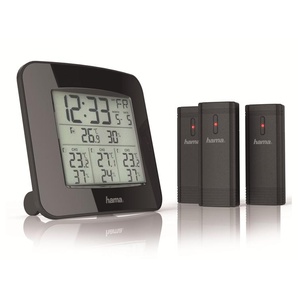 HAMA Funk-Wetterstation EWS Trio, schwarz 00186311