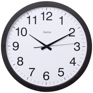 HAMA Wanduhr Aruba 40cm, schwarz 185876