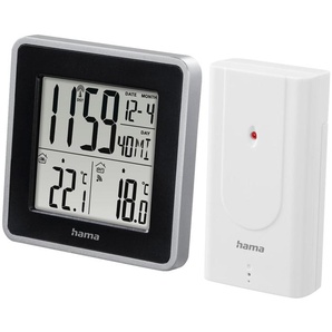 HAMA Wetterstation EWS Intro, silber/schwarz 186301