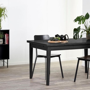 Hammel Furniture Esstisch Basic Sami, schnell innenliegende Einlegeplatten ausziehbar, 180(280)x100 cm, Furnier / Massivholz, stabiler dänische Design Tisch