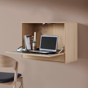 Hammel Furniture Schreibtisch Mistral Bürotisch, Arbeitstisch, Tisch, Computertisch, mit LED Spot, B: 89 cm, Designmöbelserie