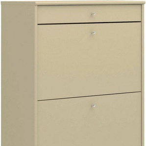 Hammel Furniture Schuhkipper Mistral Schuhschrank, Schuhkommode, Schuhaufbewahrung, mit drei Schubladen für Schuhe, B: 70 cm, anpassungsbar Designmöbel
