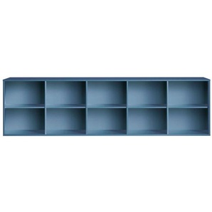 Hammel Furniture Sideboard Mistral, Hochwertig Bücherregal, Lowboard, hängend/stehend montierbar, mit 5 verstellbare Einlegeböden, B: 220 cm, anpassungsbar Designmöbel