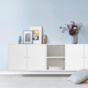 Hammel Furniture Sideboard Mistral, Hochwertig Schrank, hängend/stehend montierbar, mit Türen, B: 220 cm, anpassungsbar Designmöbel