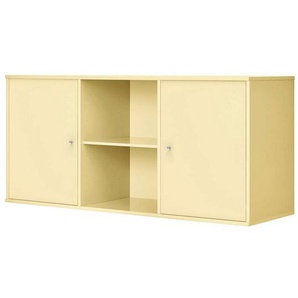 Hammel Furniture Sideboard Mistral, Hochwertig Schrank, hängend/stehend montierbar, mit zwei Türen, B: 133 cm, anpassungsbar Designmöbel