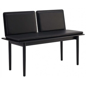 Hammel Furniture Sitzbank Findahl by Hammel Elba, 2 Pers., mit 2 x gepolstertem Rücken und Leder Kissen