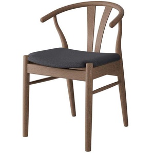 Hammel Furniture Stuhl »Frida, Esszimmerstuhl, Wohnzimmerstuhl«, Massivholz, gepolsterte Sitzfläche, versch. Farbvarianten