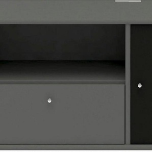 Hammel Furniture TV-Board Mistral Fernsehschrank, Medienmöbel, Hängend, mit Tür mit Akustikstoff, Kabeldurchführung, Lowboard, B: 108 cm