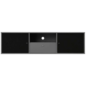 Hammel Furniture TV-Board Mistral Fernsehschrank, Medienmöbel, Hängend, Türen mit Akustikstoff, Schublade, Lowboard, B: 161,5 cm