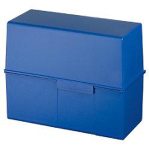 HAN Karteikartenbox DIN A5 Kunststoff 300 Karten Blau H975-BU