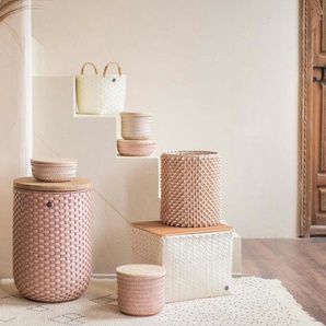 Handed By Aufbewahrungskorb »Wonder« (Gr. S) - rosé -