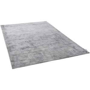 Handgefertigter Teppich Shine in Grau