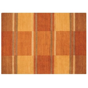 Handgeknüpfter Naturteppich  Sensation Silk Soya ¦ orange ¦ Wolle ¦ Maße (cm): B: 250