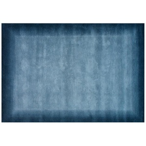 Handgeknüpfter Naturteppich  Vinciano Tami ¦ blau ¦ Wolle ¦ Maße (cm): B: 200