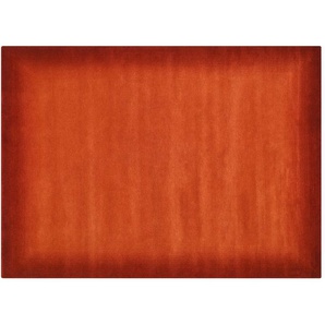 Handgeknüpfter Naturteppich  Vinciano Tami ¦ orange ¦ Wolle ¦ Maße (cm): B: 120