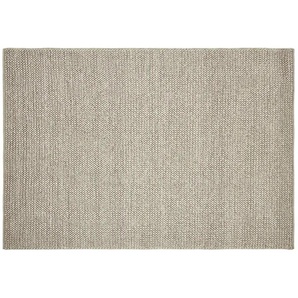 Handgewebter Naturteppich Ruhpolding ¦ creme ¦ Wolle ¦ Maße (cm): B: 130