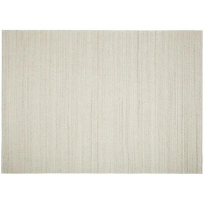 handgewebter Teppich  Mysen ¦ beige ¦ Viskose,Wolle ¦ Maße (cm): B: 140 H: 1,1
