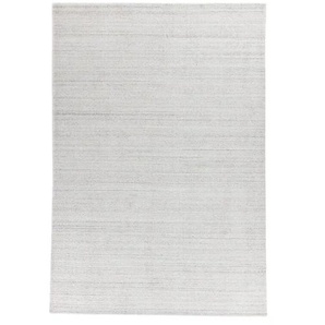 handgewebter Teppich Mysen ¦ grau ¦ Viskose,Wolle ¦ Maße (cm): B: 140