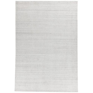 handgewebter Teppich  Mysen ¦ grau ¦ Viskose,Wolle ¦ Maße (cm): B: 140
