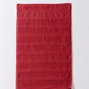 Handtuch CAWÖ WITT-PBK-Handtücher-temporär Gr. B/L: 80 cm x 160 cm, Webfrottier, 1 St., rot (kirschrot) Handtücher