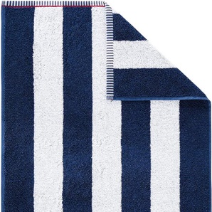 Handtuch Set DYCKHOFF Maritim, Block Stripe Handtücher (Packung) Gr. (3 St.), blau (navy) Handtuch-Sets