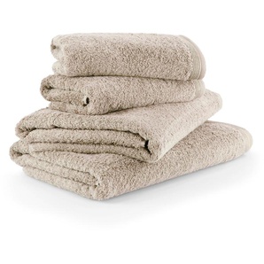 Handtuch Set MÖVE Superwuschel Handtücher (Packung) Gr. (4 St.), weiß (cashmere) Handtuch-Sets